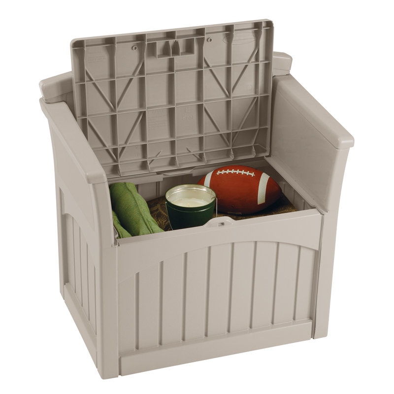 Suncast Resin Storage Bench & Reviews Wayfair